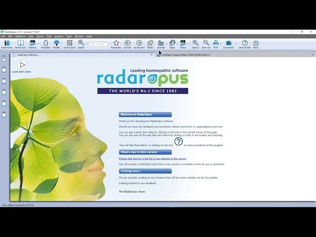 radar homeopathy software free download